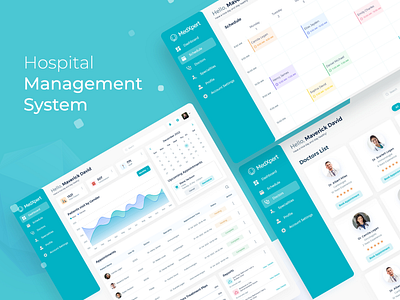 MedXpert Hospital Management System UI Design appointment clinic dashboard dental design doctor hospital managemnet medical patient saas ui ux web app