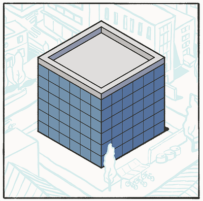 Interactive explanation on BIM objects graphic design illustration ui web design