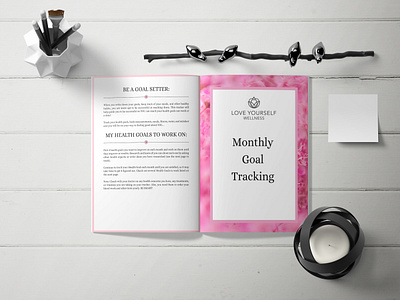 Womens Health Tracker book layout book mockups book typography cover design creative layouts custom covers design design inspiration illustration ui