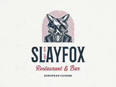 Slayfox branding design graphic design illustration logo logodesign logofolio logosmyk logotype