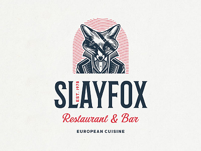 Slayfox branding design graphic design illustration logo logodesign logofolio logosmyk logotype