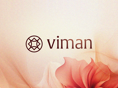 Viman Logo Design abstract branding circle logo clever elegant logo flower logo geometry logo jewellery logo life style logo logo luxury logo minimal nature logo pastel logo premium logo shopping logo star logo stylish logo v logo women logo