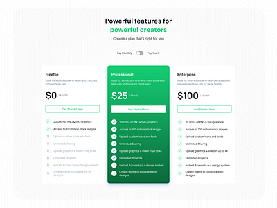 Clean and Modern Pricing Page UI cleandesign designinspiration landingpage minimalist modernui pricingpage productdesign responsivedesign saas ui userexperience ux web design