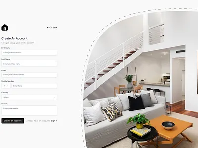 Create an account create an account figma sign up ui design