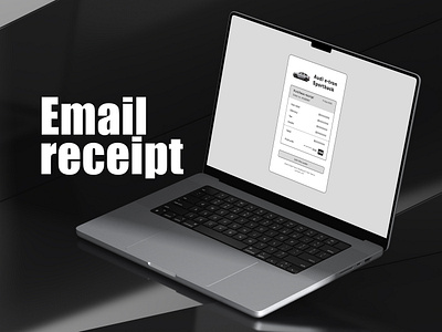 Email receipt Web Ui design design email email receipt receipt ui ux web ui
