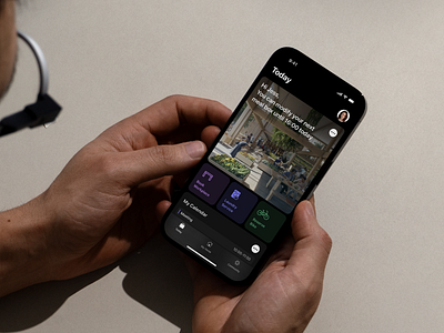 UCV app iphone 16 mobile app smart house ui ux