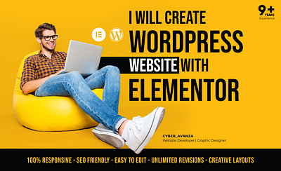 WordPress web design and development business website cms website code cosing css development e commerce educational elementor html php plugin real estate technology web web design web development website wordpress wordpress website