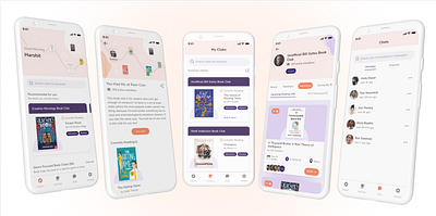 Book reading club app