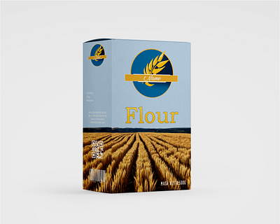 Logo for flour branding flour illustration logo logotype photoshop