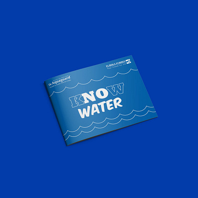 Know Water Booklet booklet branding graphic design illustration savewater vector