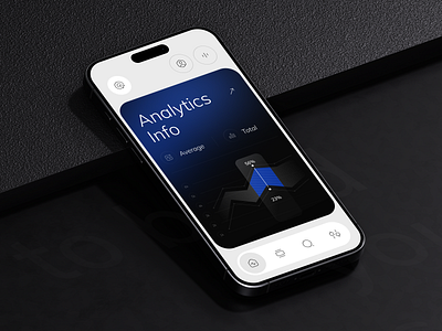 Analytics App analytics app banking design fintech navigation product splash screen ui ux