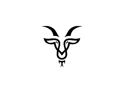 Goat - Logo Design animal branding business clean company custom design editable goat goat logo graphic design graphics illustration logo minimal modern photoshop stationery ui