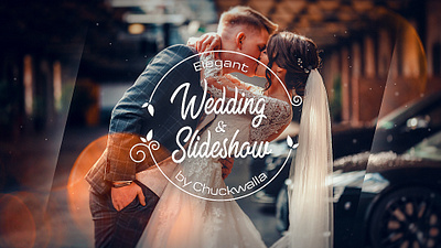 Elegant Wedding Slideshow (AE Template) aftereffects design elegant motiondesign motiongraphics savethedate slideshow wedding