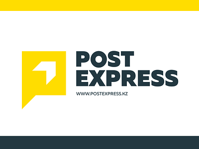 Logo for PostExpress branding design graphic design identity logo post postexpress