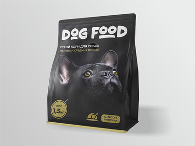 Dog food packaging branding design dog dog food packaging food graphic design illustration logo typography ui ui design ux vector корм собака упаковка