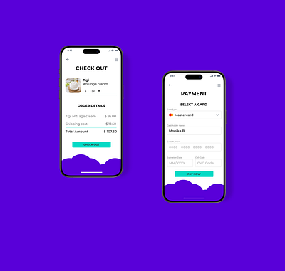 Credit Card Checkout app design graphic design ui ux