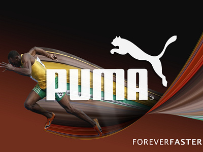 Puma - Reclame Spot With Usain Bolt graphic design motion graphics reclame