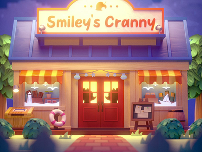 3D ACNH I Nook's Cranny store you found on your way home🦝 3d 3dart 3dcharacter 3dmodeling ac acnh animalcrossing animation branding character design fanart graphic design illustration motion graphics nintendo switch