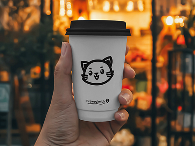 Mirth&Mug Visual Identity ayoub ayoub bennouna ayoub designs ayoubdesigns bennouna branding cafe logo cat cat logo design graphic design icon illustration logo mascot mascotte logo