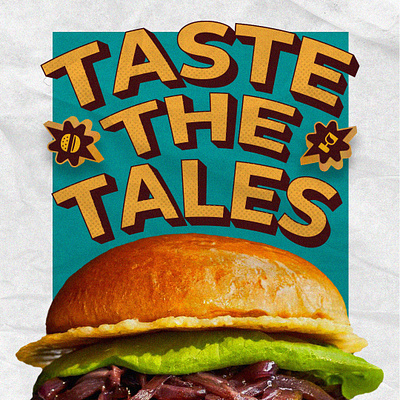 Taste the Tales abdur rafay banner design brand design brand design kit branding delicious graphic design post design social media marketing social media post design taste the tales