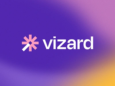 Odi Agency: Vizard Rebrand brand design brand identity gradient logo design logomark logotype startup design visual identity