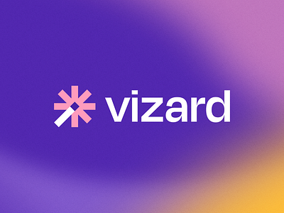 Odi Agency: Vizard Rebrand brand design brand identity gradient logo design logomark logotype startup design visual identity