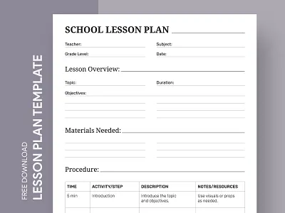Simple School Lesson Plan docs free google docs templates free template free template google docs google google docs google docs lesson plan template lesson lesson plan lesson plan template lessonplan plan school school lesson plan simple lesson plan template