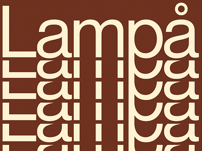 Lampå pt.04 3d branding design flat interface layout light typography ui ux