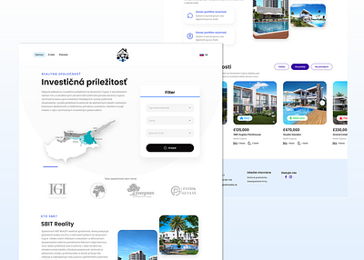 SBIT Reality properties at North Cyprus | Web Design graphic design ui ux design web web design