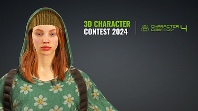 2024 Reallusion 3D Character Contest – Eva - 3D Character Model cinematic character