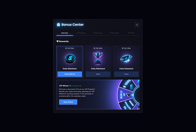 Crypto Casino Modal Popup blockchain casino casino game crypto gambling game ui modal popup