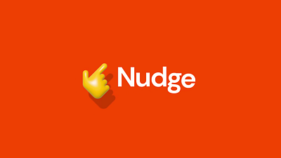 nudge launch video 3d animation graphic design motion graphics