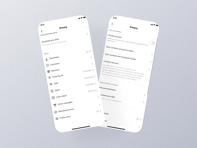 Privacy Setting Mobile App Ui app design mobile orivacy setting privacu setting mobile privacy privacy setting app privacy setting dashboard privacy setting design privacy setting details privacy setting interface privacy setting option privacy setting page privacy setting screen privacy setting ui privacy setting view privacy setting widget screeen setting ui