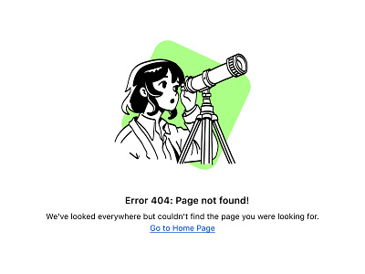 Error 404: Page not found - Inkjar People Illustrations 404 404 error 404 illustration 404 page art dailyui drawing illustration pack illustration set illustrations inkjar line art people sketch ui ui design ui inspiration