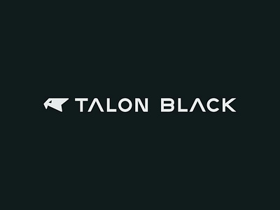 Talon Black Brand Design black branding business cards defense eagle gold graphic design gray intelligence logo minimal modern startup talon tech