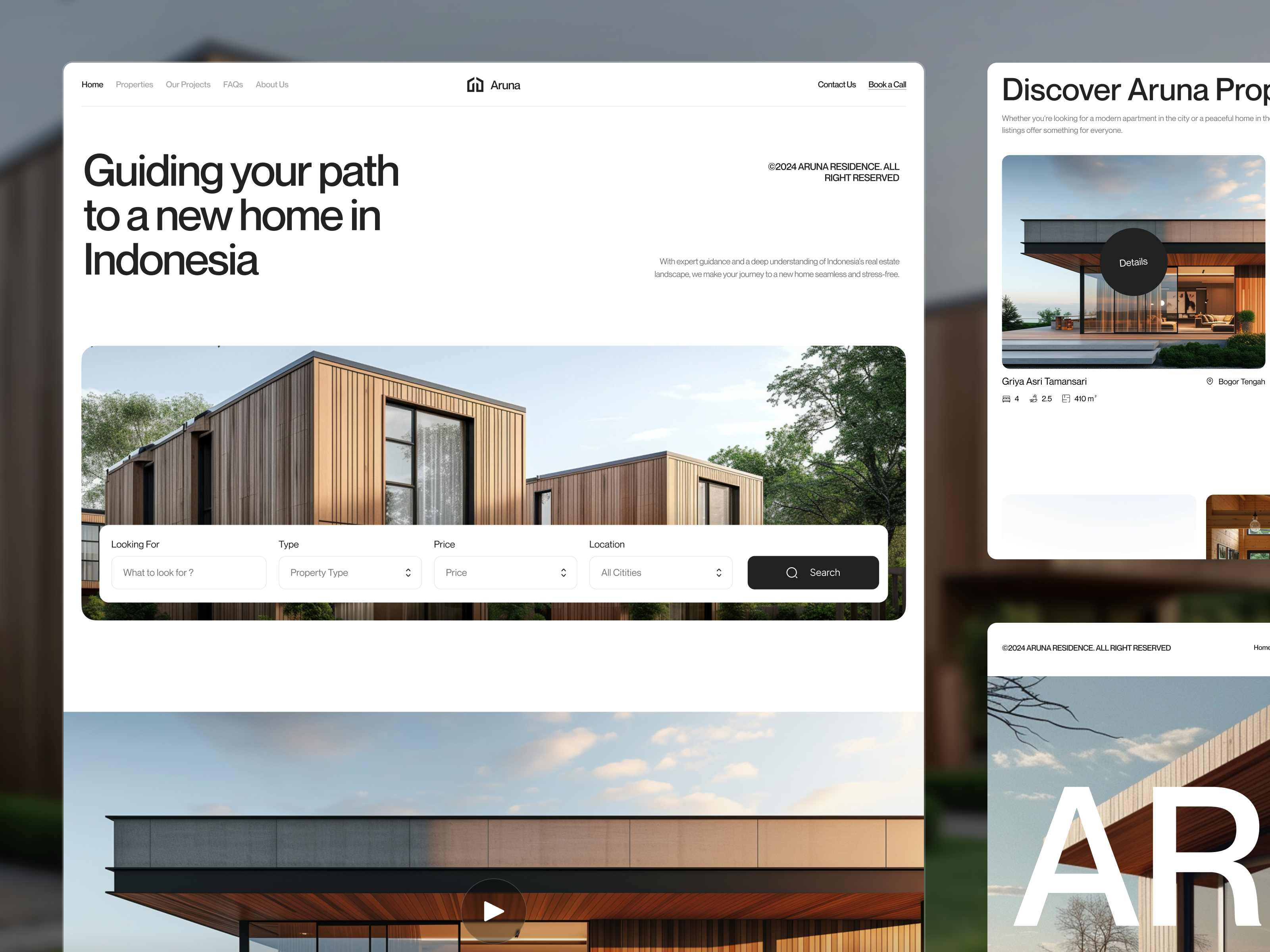 Example of Real Estate Landing Page