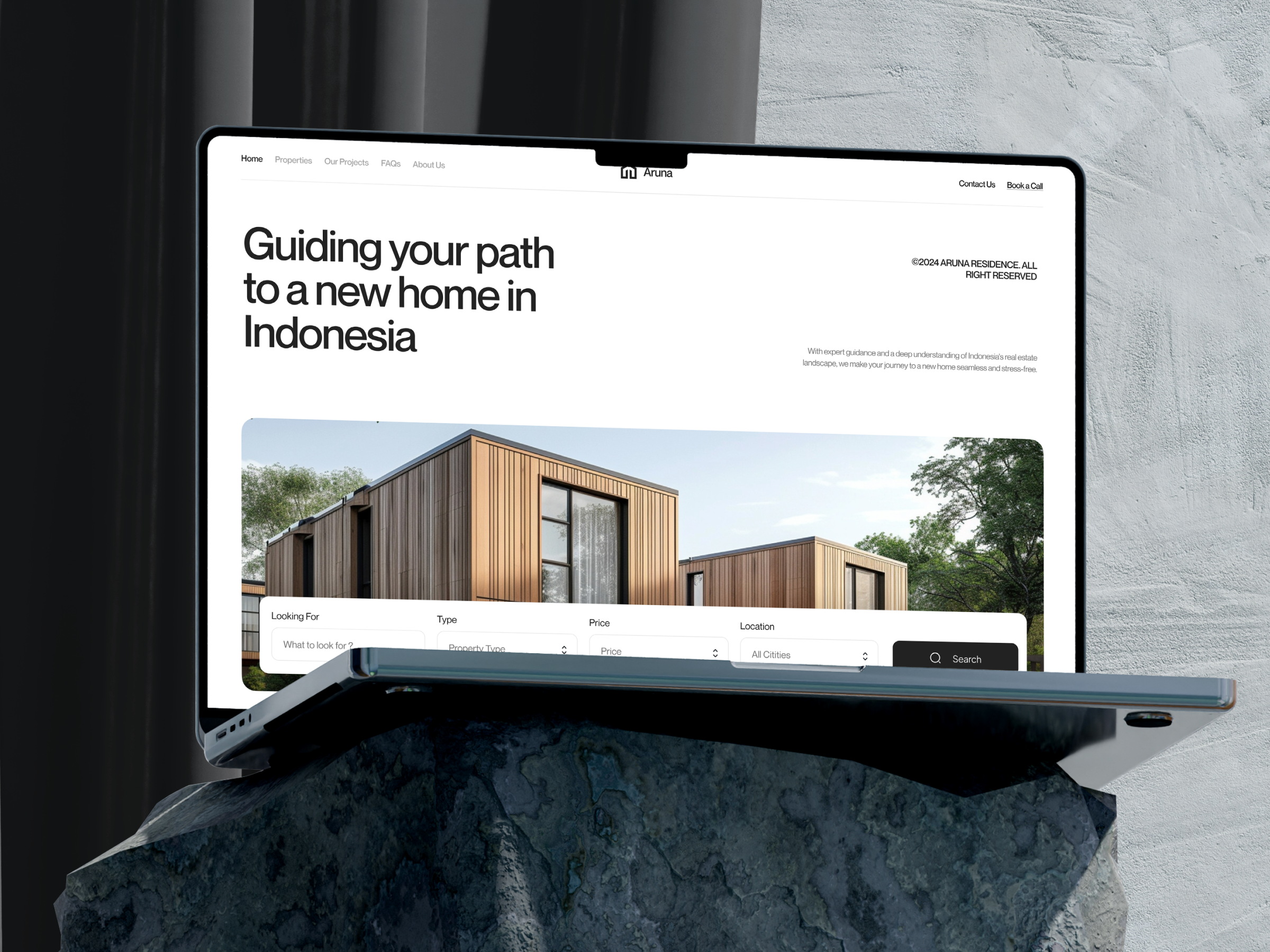 Example of Real Estate Landing Page