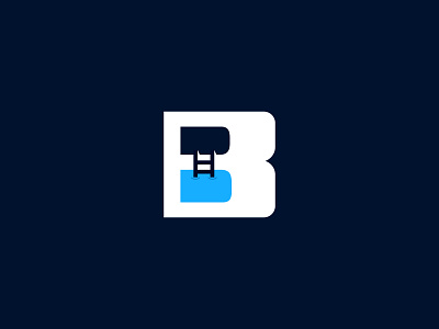 B Pool architecture b branding creative design design icon letter b logo minimal pool swimming pool