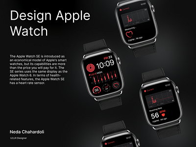 Design "Apple Watch" animation app apple watch branding design graphic design illustration logo typography ui ux vector watch