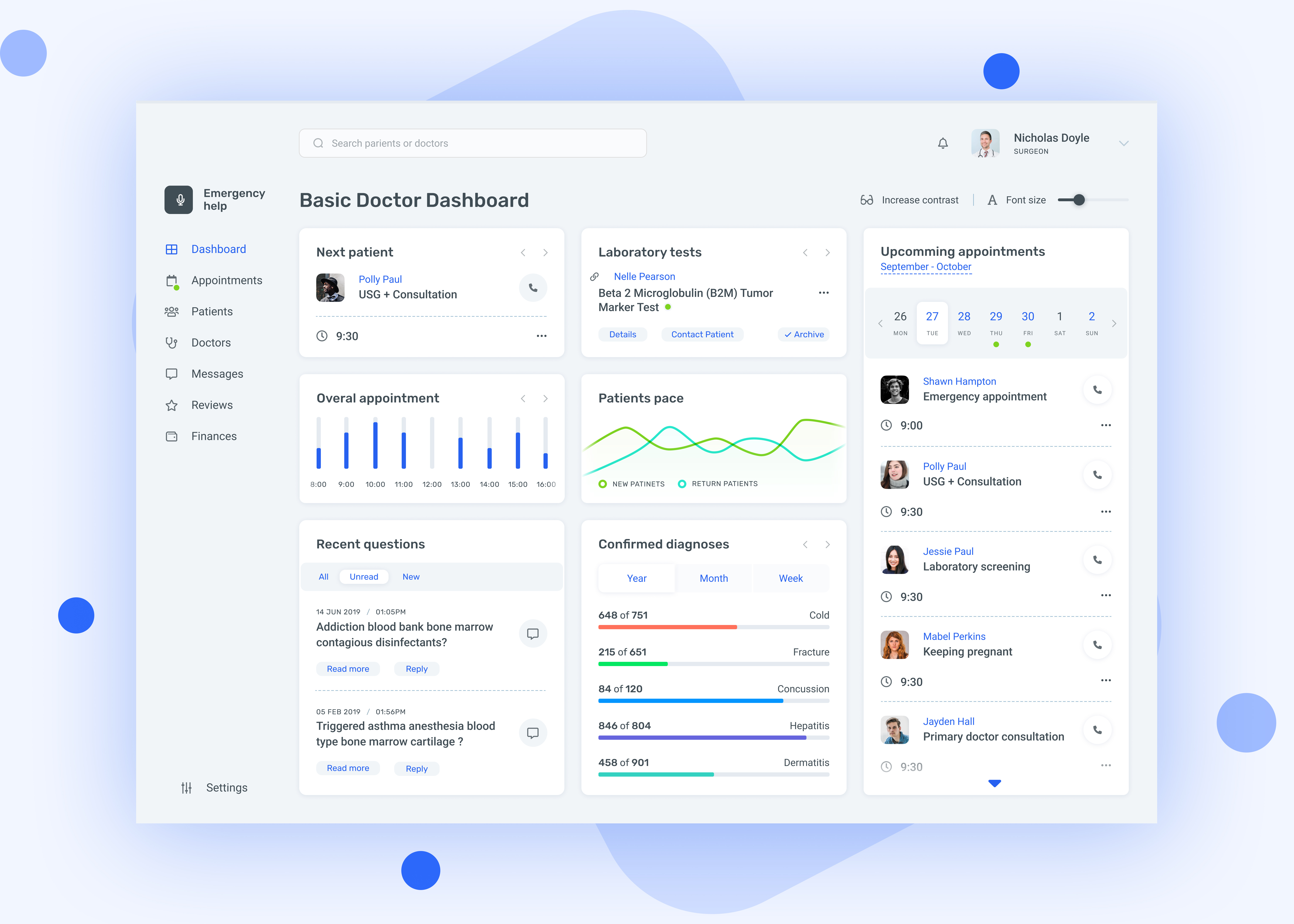 Example of Web & Saa S App UI/UX Design (Figma)