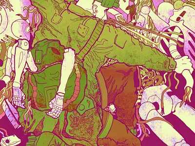 Digging in the dumps. app branding design graphic design illustration logo typography ui ux vector