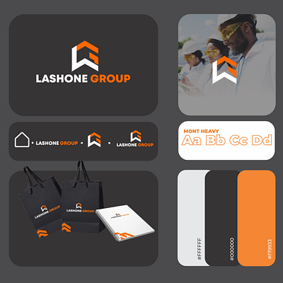 lashone Branding animation branding graphic design logo motion graphics ui