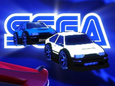 💿 SEGA (Visual Experience) 3d animation blender branding design graphic design motion graphics nostalgia sega