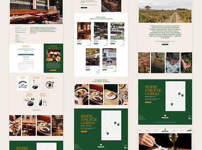 Mussol Restaurant 🦉🔥🍽️ 🪵🍷 branding design development figma logo mobile responsive ui ux web web design wor wordpress