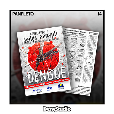 Panfleto Dengue botucatu dengue denystudio ds flyer mosquito mosquito da dengue panfleto prefeitura saude secretaria de saude