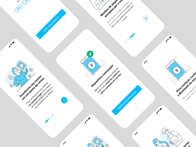 Onboarding app ui ux