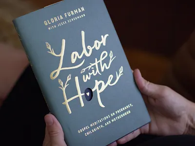 Labor with Hope Book Cover Design book cover book cover design book jacket graphic design heart illustration leaves