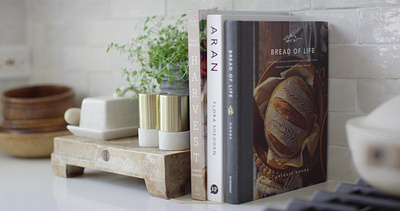 Bread of Life Book Cover Design baking book cover book cover design bread cook book graphic design