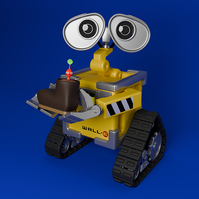 WALL-E 3d art design graphic design illustration modeling render