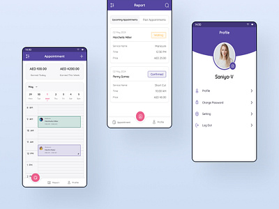 Designing the employee application of Flysoft company application booking branding design figma ui ux